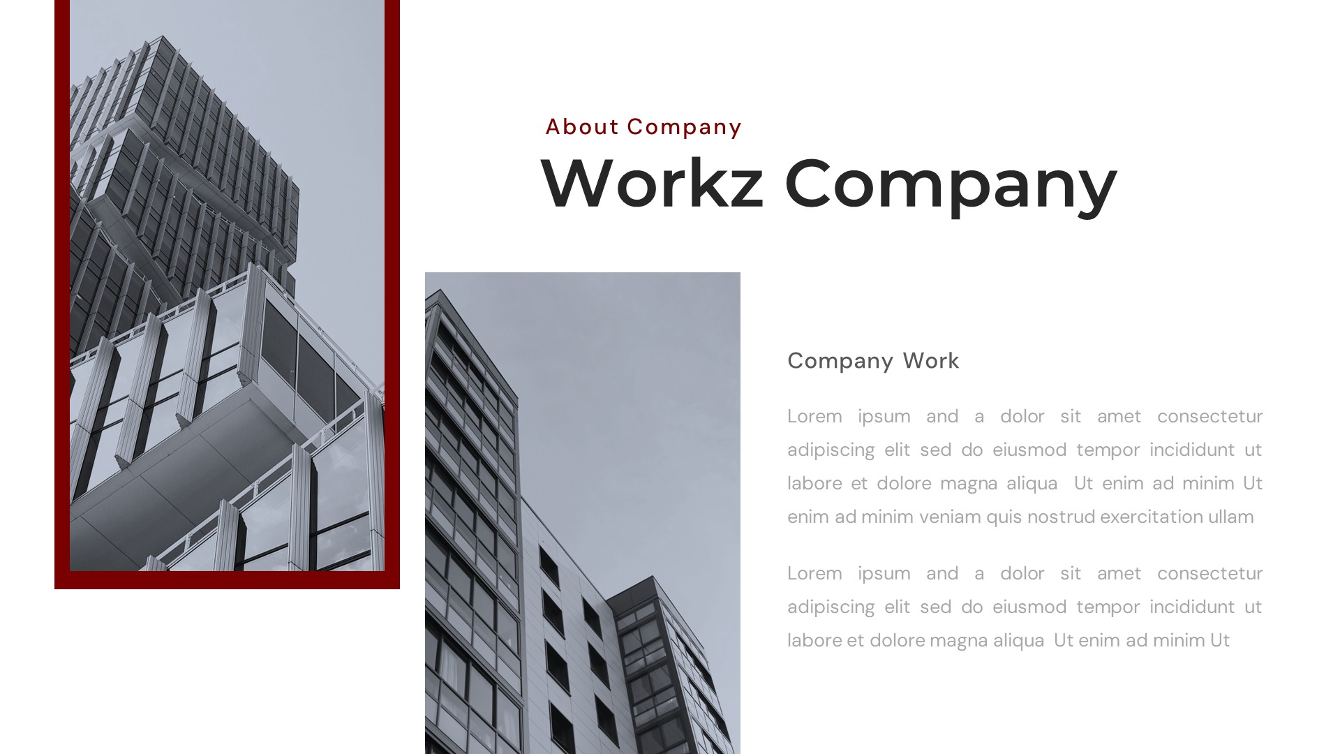 Workz - Business Google Slides Template, Presentation Templates ...