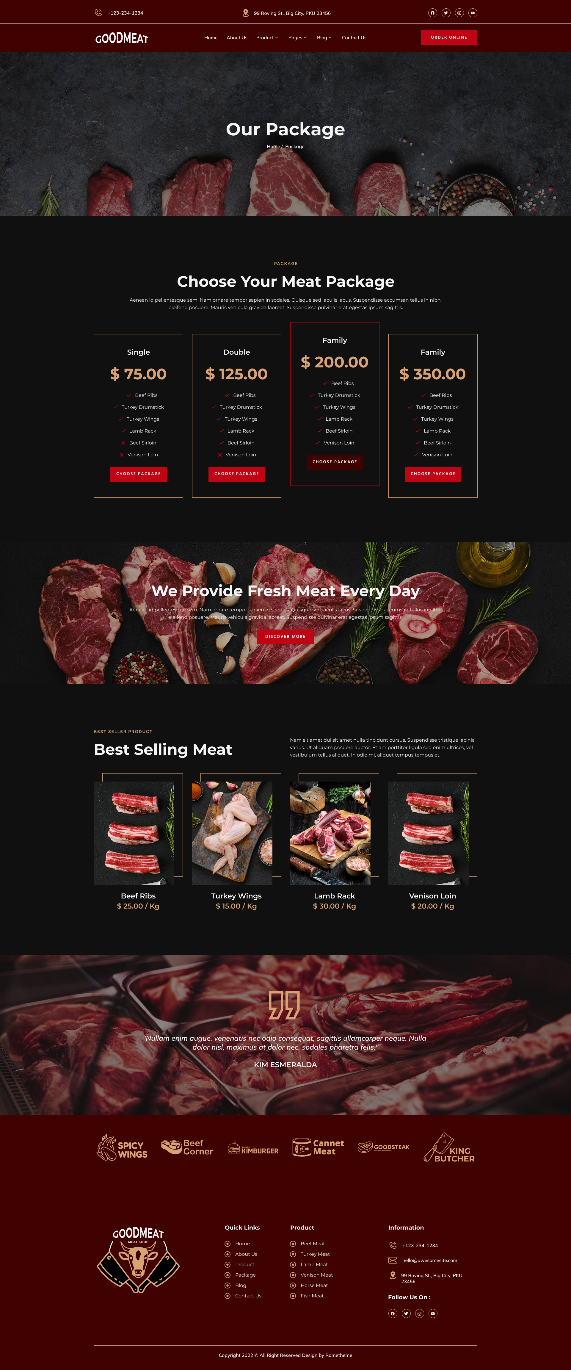 Blog, Online Butcher Shop