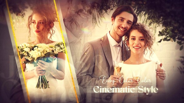 Cinematic Wedding Slideshow | Beautiful Love Story