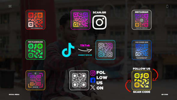 Social Media QR | FCPX