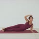 Young Woman Shows Pilates Exercises - VideoHive Item for Sale