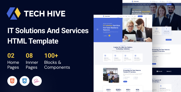 TechHive - IT Solutions Service HTML5 Template