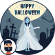 Halloween Character And Background - VideoHive Item for Sale