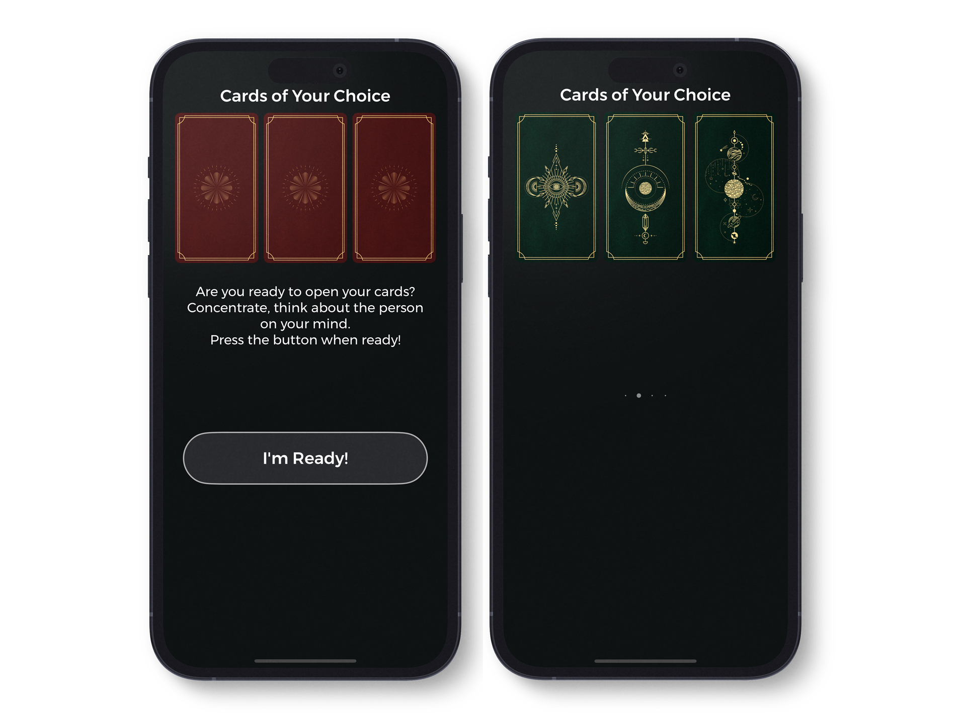 Person On My Mind Tarot/Fortune Telling App for iOS by NGNdev