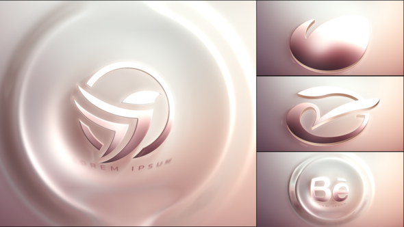 Soft Abstract Logo Reveal