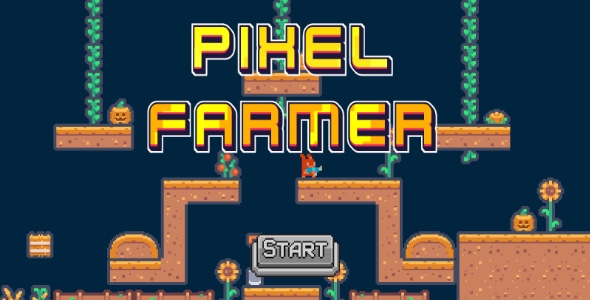Pixel Farmer - Cross Platform Platformer Game