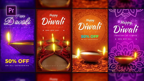 Diwali Festival Stories Pack