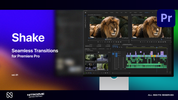 Shake Transitions Vol. 01 for Premiere Pro