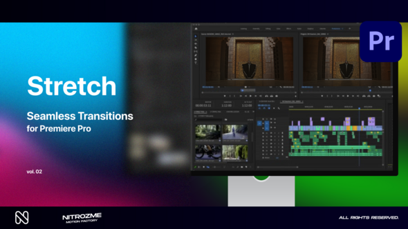 Stretch Transitions Vol. 02 for Premiere Pro