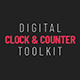 Digital Clock & Counter Toolkit 