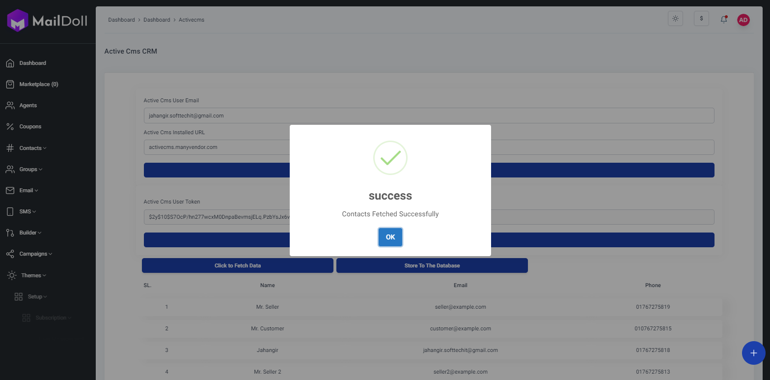 Email Marketing & SMS Marketing Integration For Active Ecommerce CMS by ...