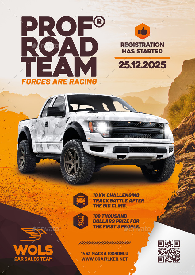 Off Road Flyer Bundle Templates, Print Templates GraphicRiver