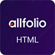 Allfolio - All-in-one Creative Portfolio and Agency HTML Template