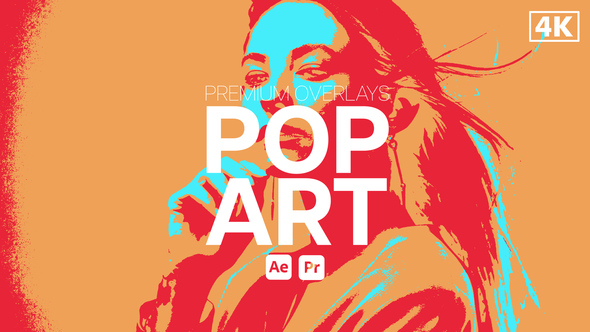 Premium Overlays Pop Art Elements template preview