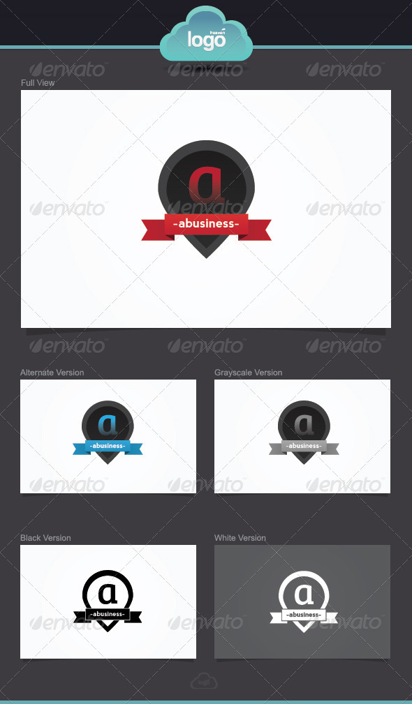 Letter A Logo Template - Letters Logo Templates