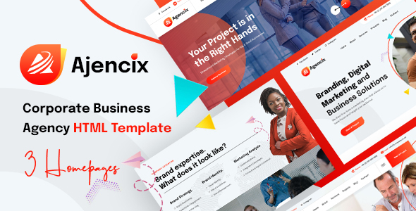 Ajencix - Corporate Agency Business Site Template