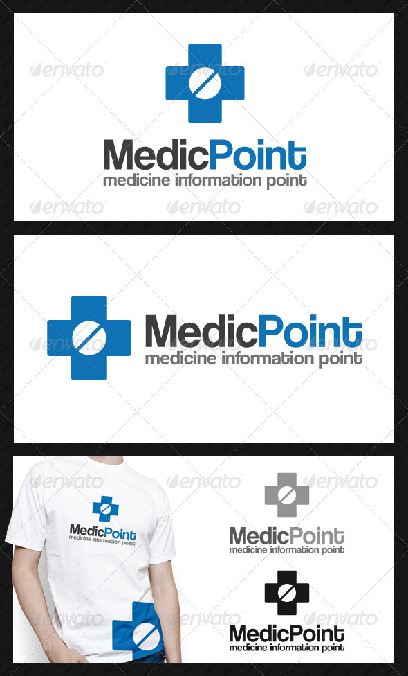 Medic Point Logo Template - Objects Logo Templates