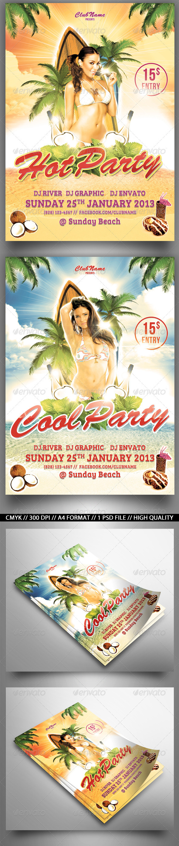 Cool Party Flyer - Clubs & Parties Events