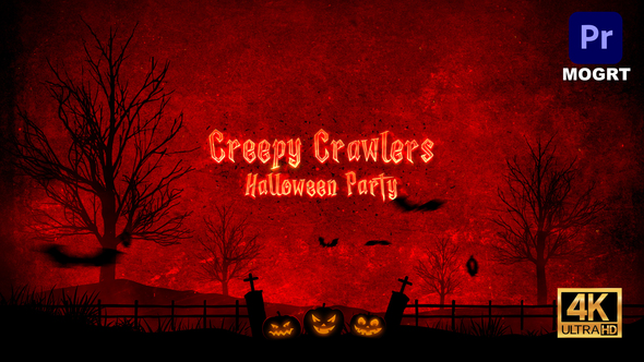 Halloween Party Promo MOGRT