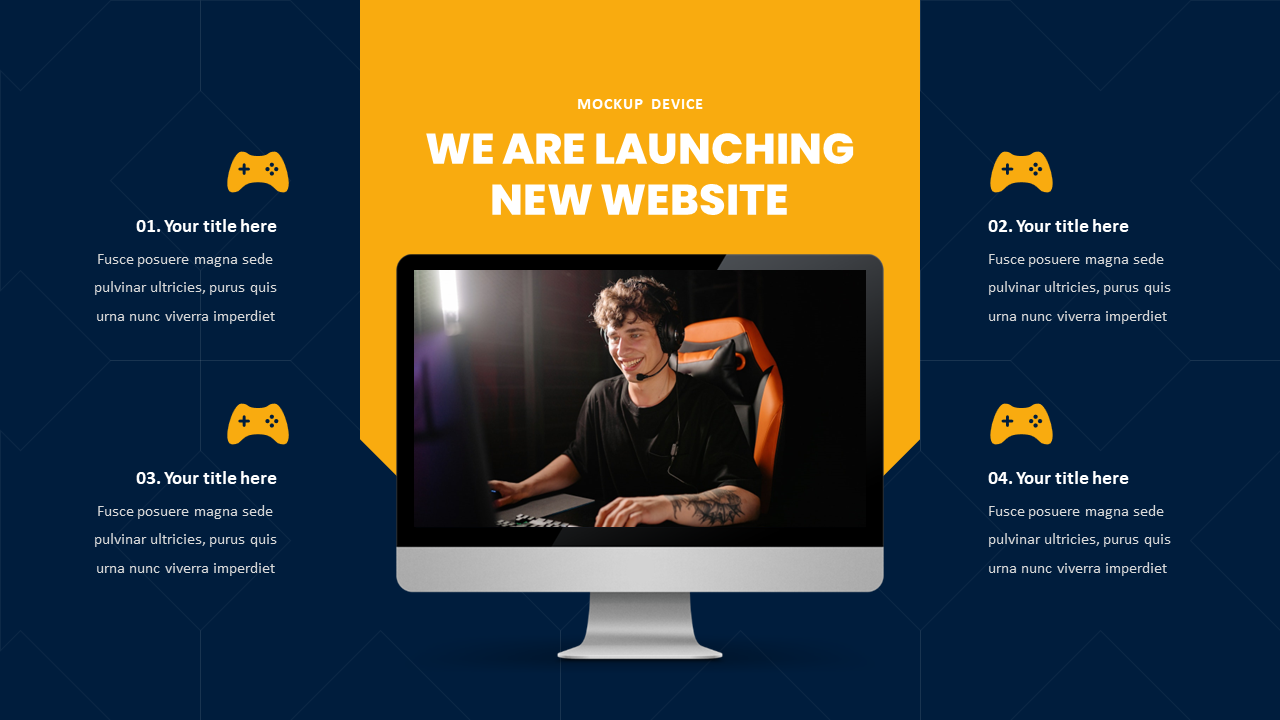 Gaming - Esports Technology Presentation, Presentation Templates ...