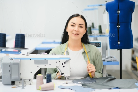 Tape Measure Used by Dressmakers and Tailors Stock Image - Image