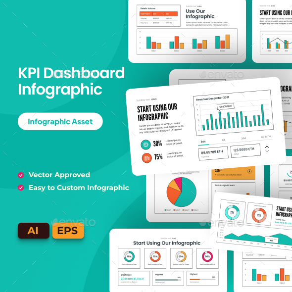 [DOWNLOAD]KPI Dashboard Infographic Asset Illustrator