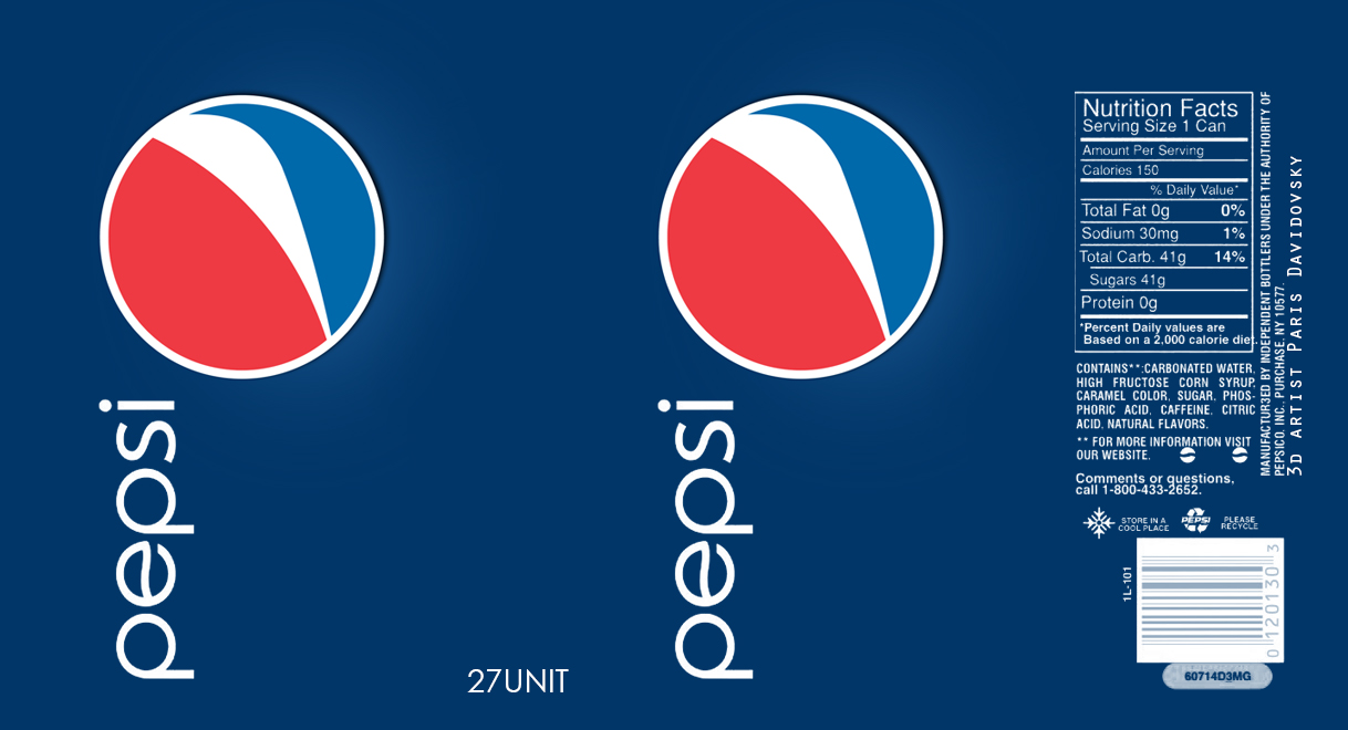 Pepsi can with Ice bucket 3D by 3d_model_tifotizi | 3DOcean