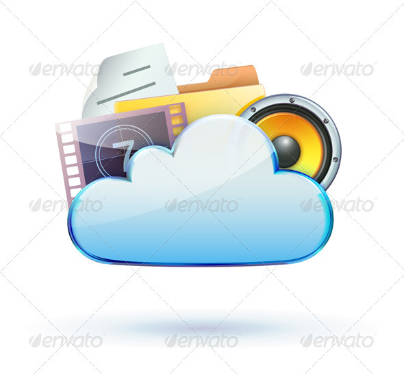 Media Sharing Concept - Communications Technology