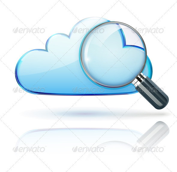 Internet Cloud Icon - Technology Conceptual