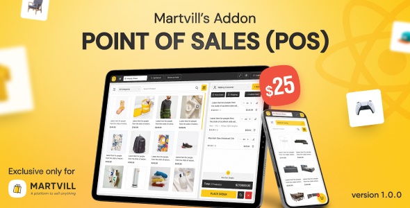 Martvill  Point of Sale (POS) Addon