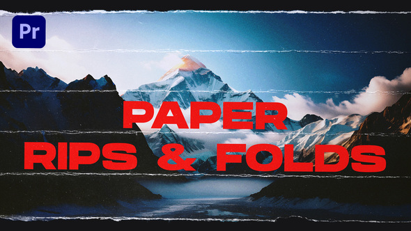 Paper Rips & Folds Transitions | Premiere Pro