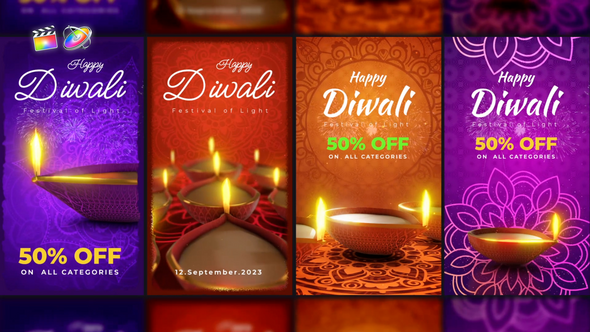 Diwali Festival Stories Pack