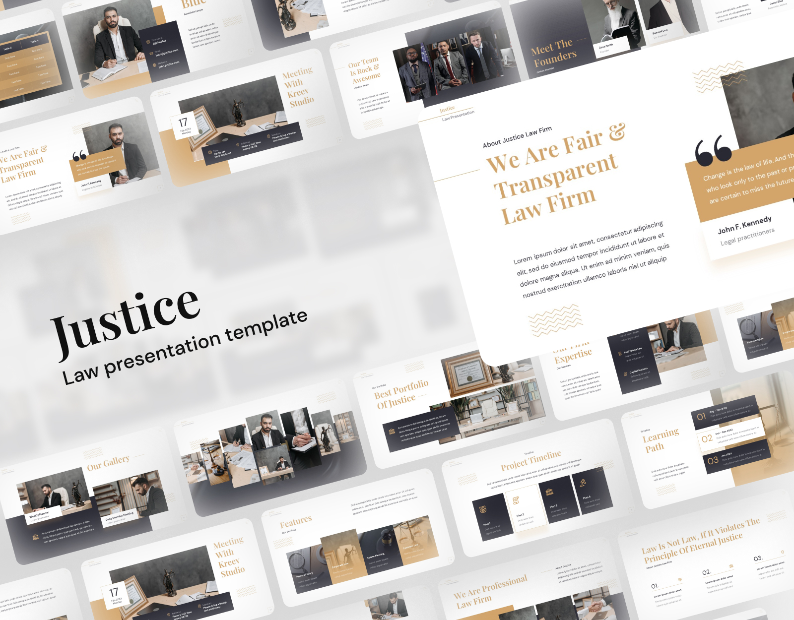 Justice - Law PowerPoint Presentation, Presentation Templates ...