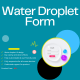 Water Droplet Login Form
