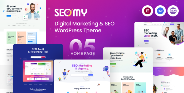 Seomy – Digital Marketing & SEO Agency WordPress Theme