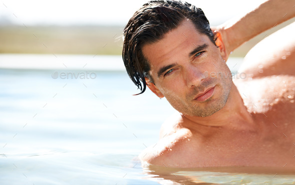 You can see the confidence in his chiseled face Stock Photo by  YuriArcursPeopleimages