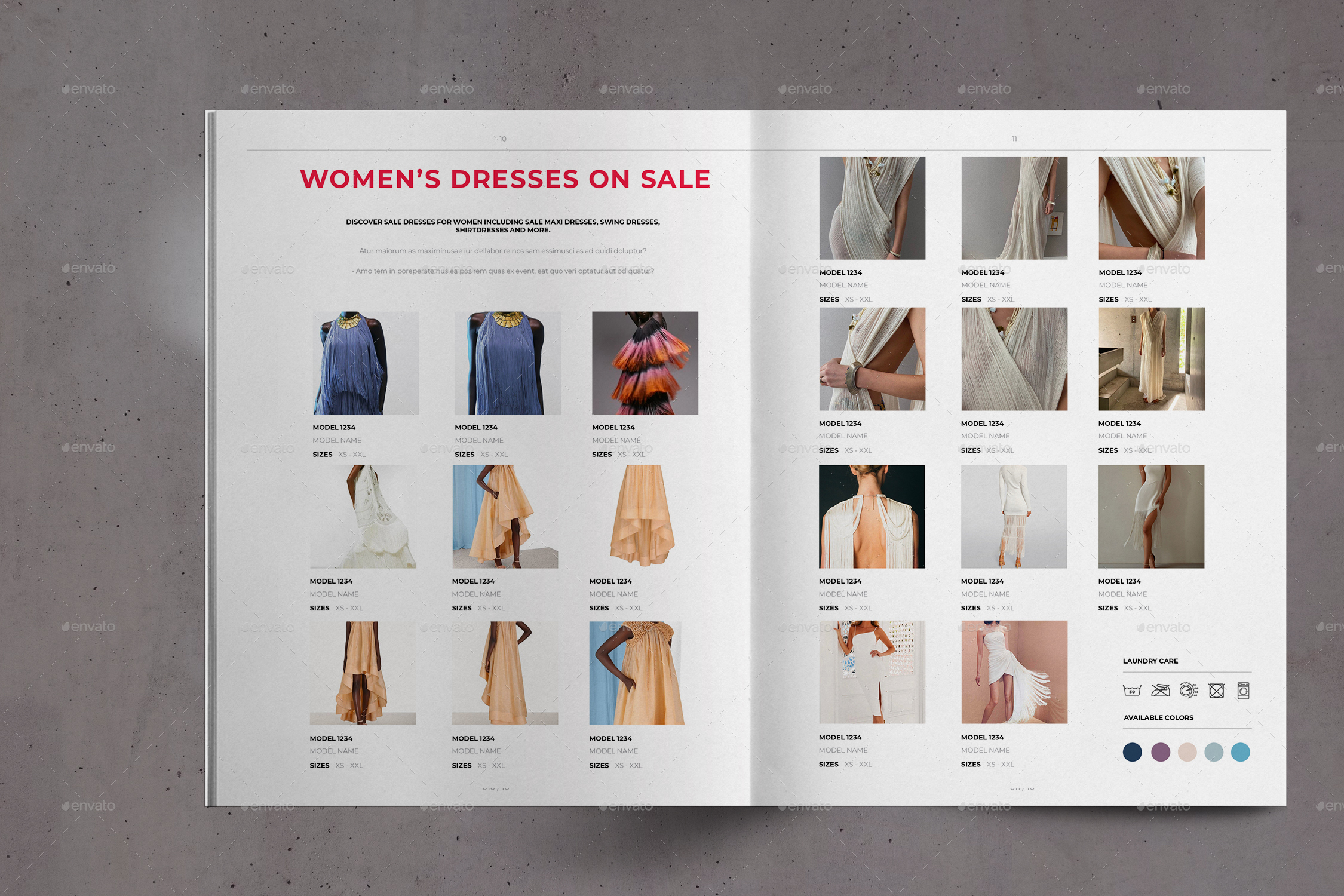 Fashion Catalog Brochure, Print Templates GraphicRiver