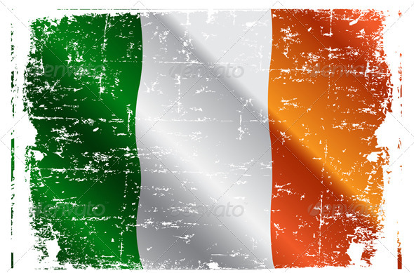 Irish Flag - Decorative Symbols Decorative
