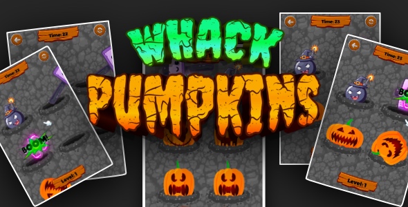Whack Pumpkins – Cross Platform Halloween Game Nulled