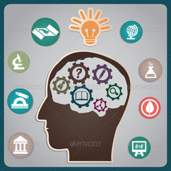 Concept of Education - Abstract Conceptual