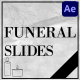 Funeral Slides for After Effects