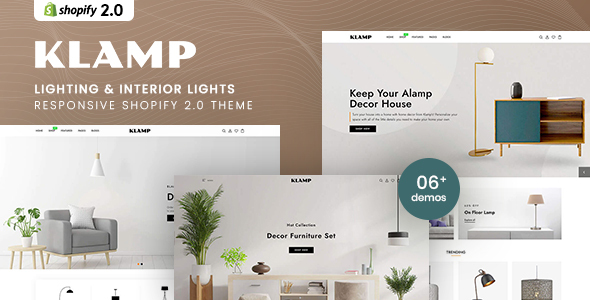 Klamp - Lighting & Interior Lights Shopify 2.0 Theme