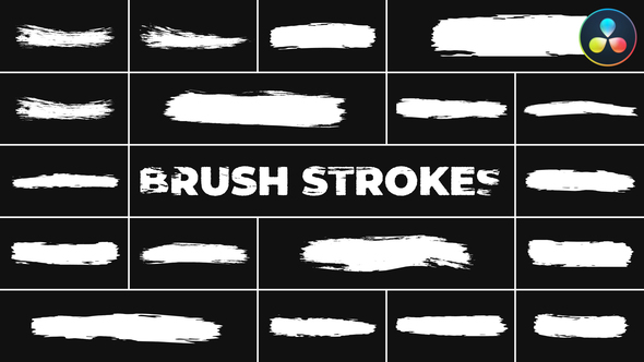 Brush Strokes for DaVinci Resolve
