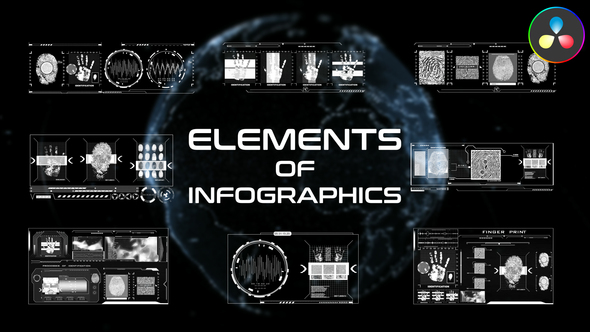 Elements Of Infographics for DaVinci Resolve