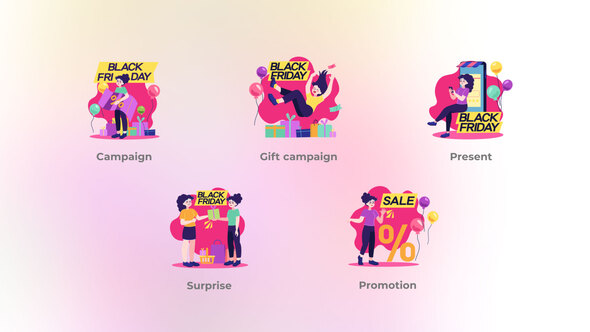 Gift Campaign - Flat Concepts