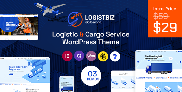 Logistbiz – Logistic and Cargo WordPress