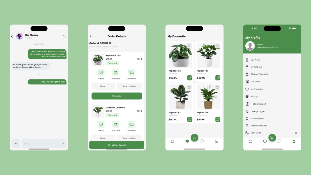PlantShop App - Online Nurseries Plant Store Flutter | Android | iOS ...