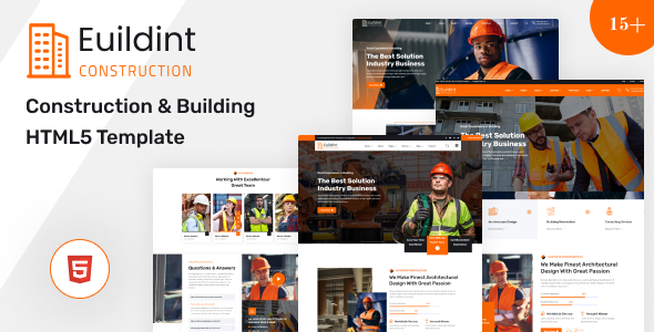 Euildint - Construction & Building HTML5 Template