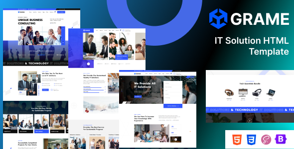 Grame - IT Service and Agency HTML Template