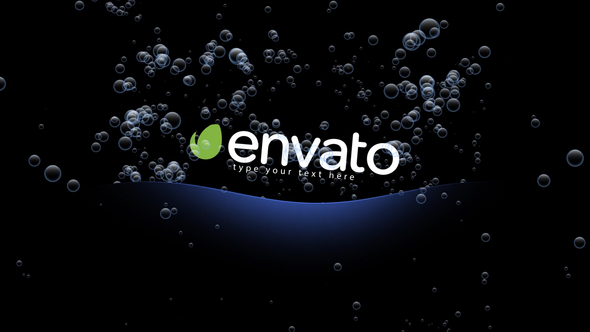Water Bubbles Logo Reveler